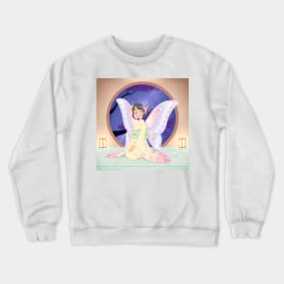 Japanese fairy Crewneck Sweatshirt